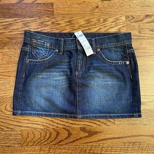 NWT United Colors of Benetton Denim Skirt